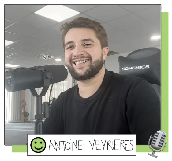 Antoine Veyrieres, co-animateur du podcast MVP