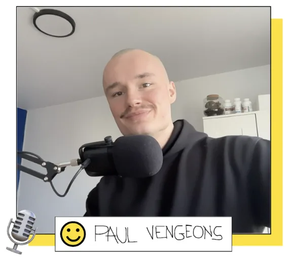 Paul Vengeons, co-animateur du podcast MVP