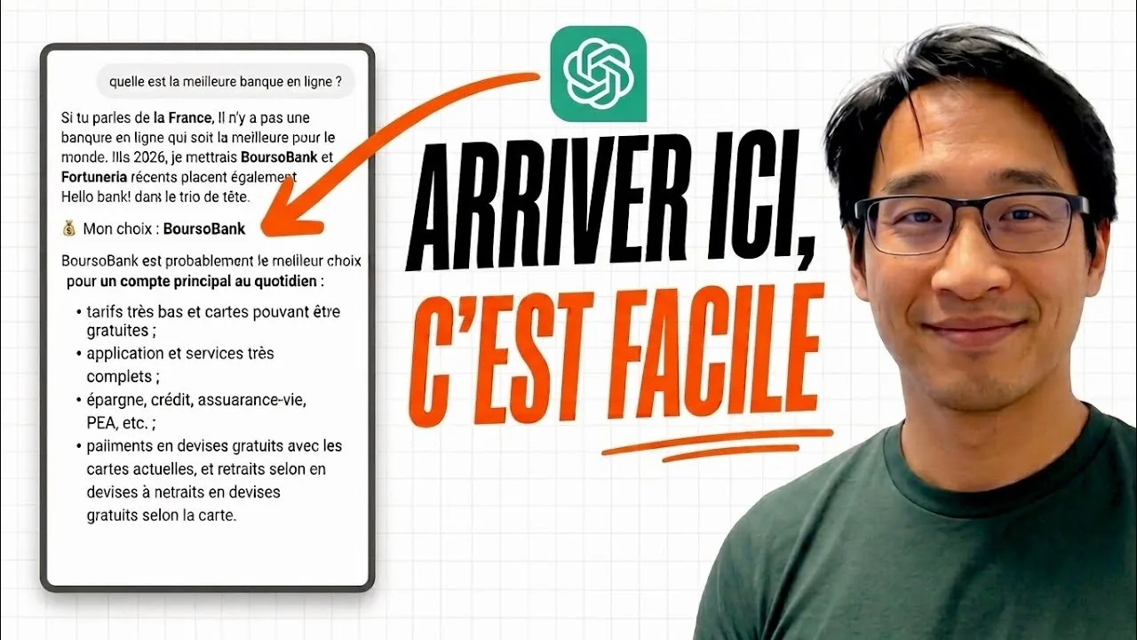 Jacky Giang présente l'analyse de 5 millions de réponses ChatGPT et ce qu'elle apprend sur le GEO dans le podcast MVP