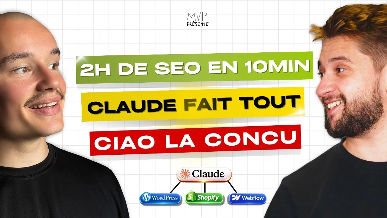 Claude Code sur WordPress, Shopify, Webflow : automatiser son SEO