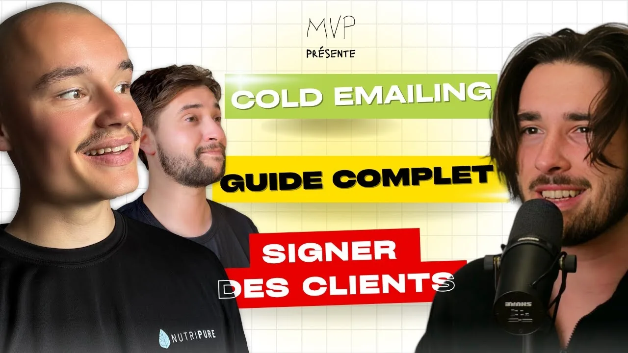 Cold emailing pour agences et SaaS : signer des clients avec Valentin