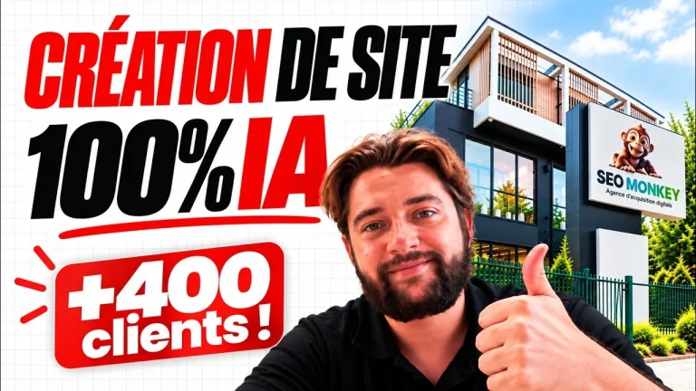 Créer un site avec l&rsquo;IA qui ranke en SEO avec Antoine Veyrieres
