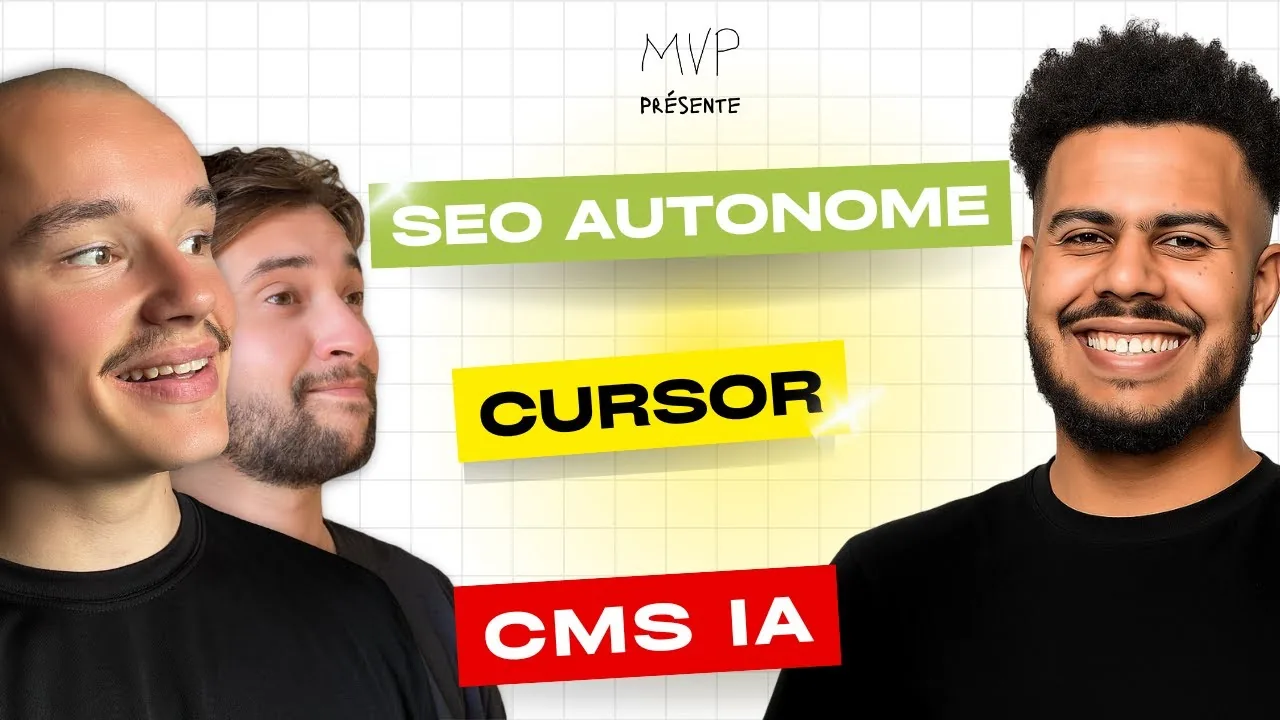 Cursor : coder avec l'IA, du vibe coding au SEO, avec Matthias Cartel
