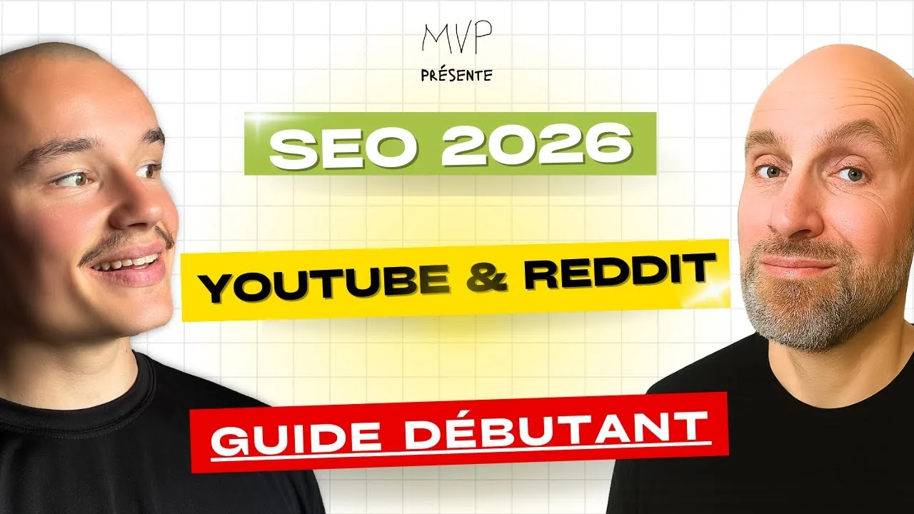 Débuter en SEO en 2026 : YouTube, site d'affiliation, avec Laurent