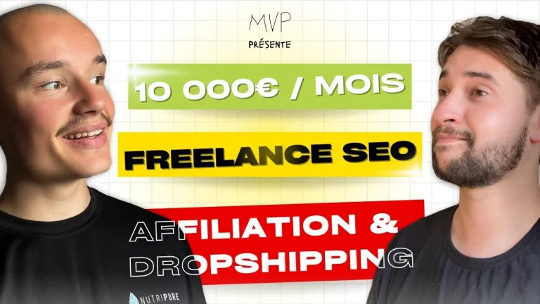 Gagner 10 000 € par mois grâce au SEO : freelance, sites, marque, SaaS