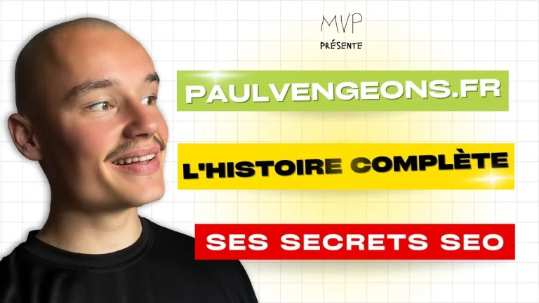 Histoire SEO d&rsquo;un site parti de zéro : résultats, méthode et budget