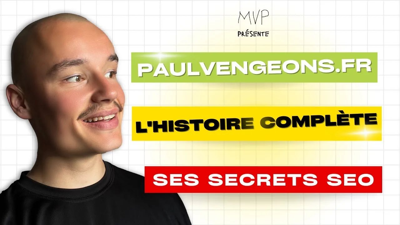 Histoire SEO d'un site parti de zéro : résultats, méthode et budget