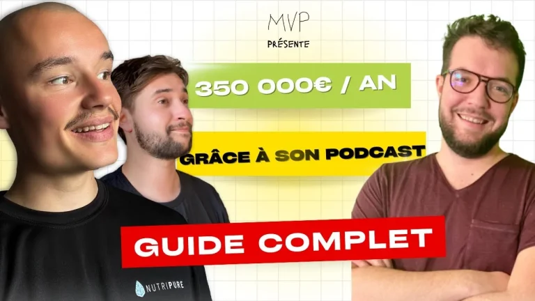 Lancer un podcast qui rapporte : 350 000 € par an avec Arthur Villecourt